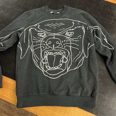 givenchy rottweiler sweatshirt ebay|Givenchy Rottweiler Sweater .